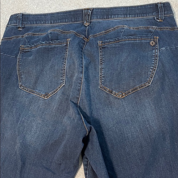 Democracy Ankle Skimmer Jeans 22W Ab Solution Minimalist Capsule - Picture 10 of 11